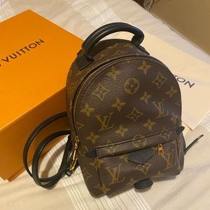 ✨SOLD✨Louis Vuitton Palm Springs Monogram  Mini Brown Backpack